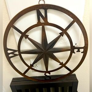 Bronze nautical metal sign